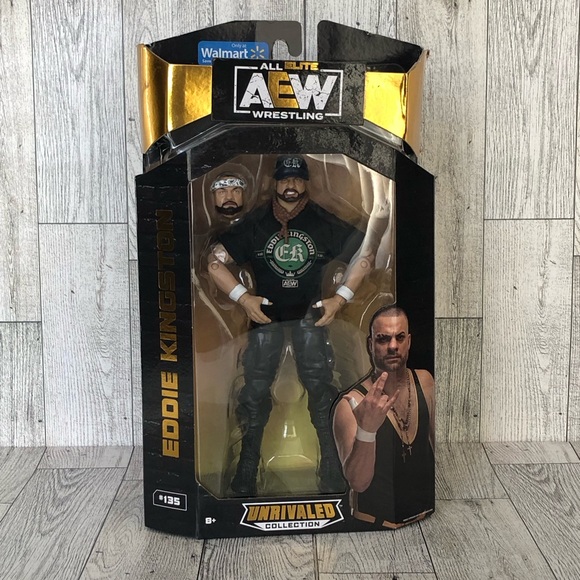 Jazwares - AEW Unrivaled Collection #135 Eddie Kingston Figure Walmart Exclusive - Picture 2 of 8